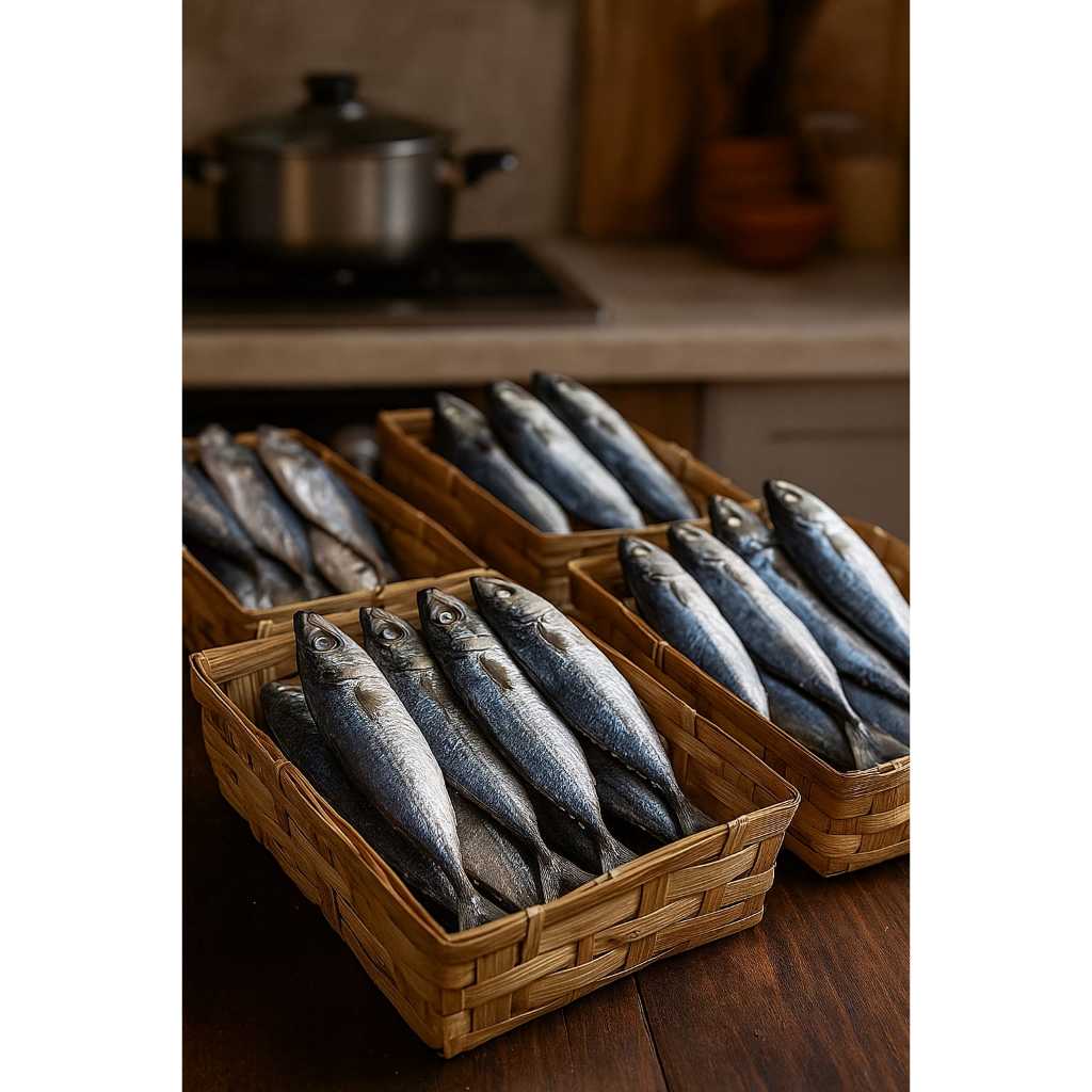 

Ikan Pindang Besek, Besar, Segar