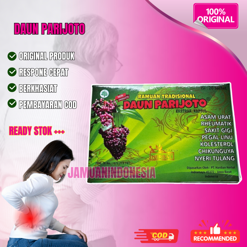 

Daun Parijoto Kapsul Original 100%