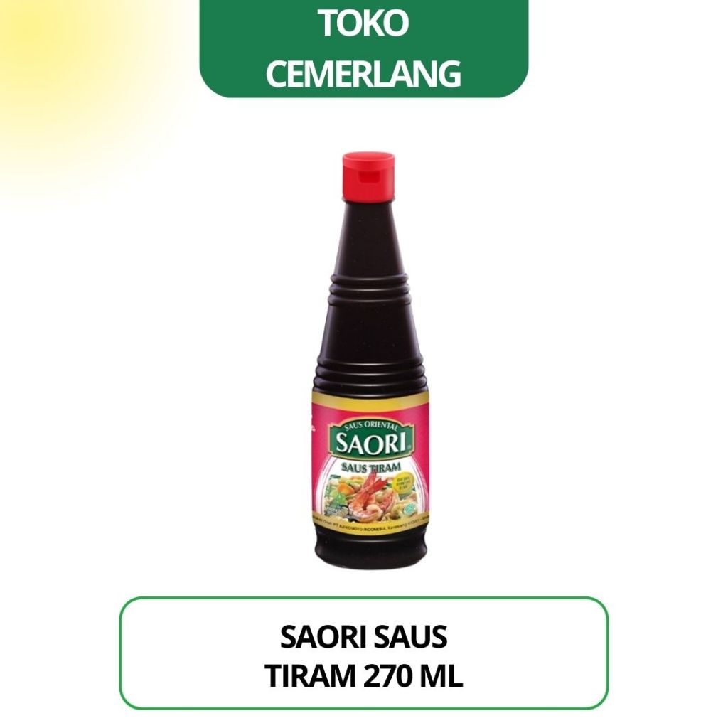 

Saus Tiram Saori 270 ml