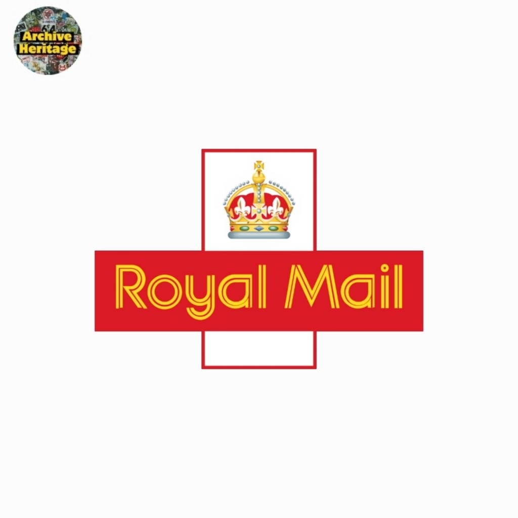 

sticker r0yal ma!l british postal company stiker