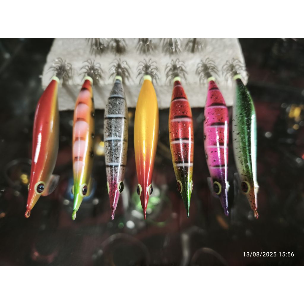 egi handmade model capela squidjig Bali ukuran 7cm