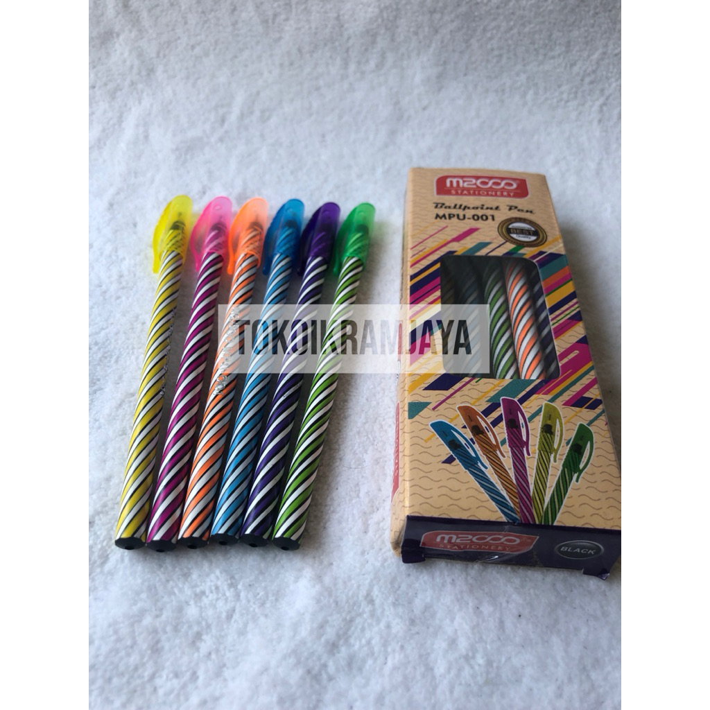 

Pulpen Ulir Lilin M2000 Warna Warni