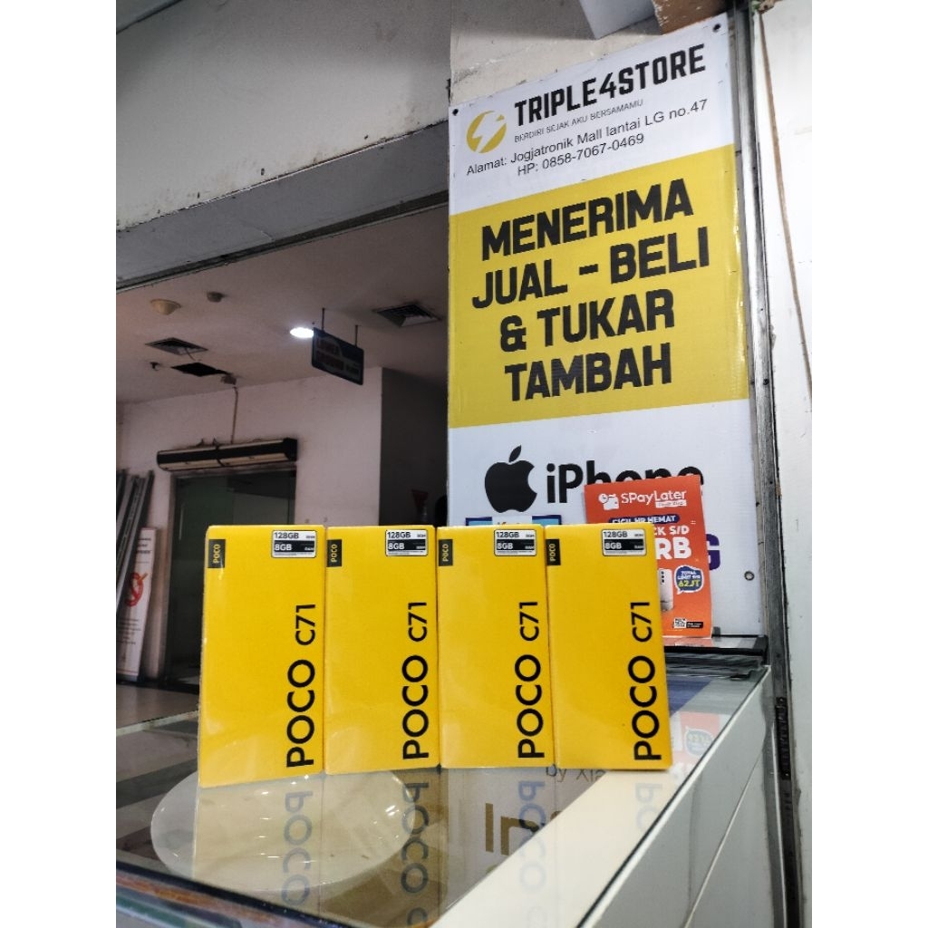 Poco C71 ram 4+4/128