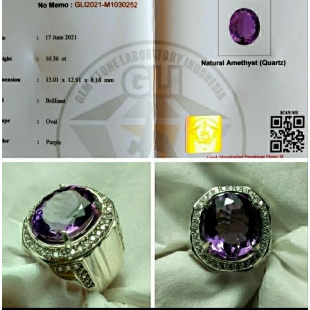 NATURAL KECUBUNG INDONESIA Ada batu amethyst wulung kalimantan borneo lampung bacan doko palamea pan