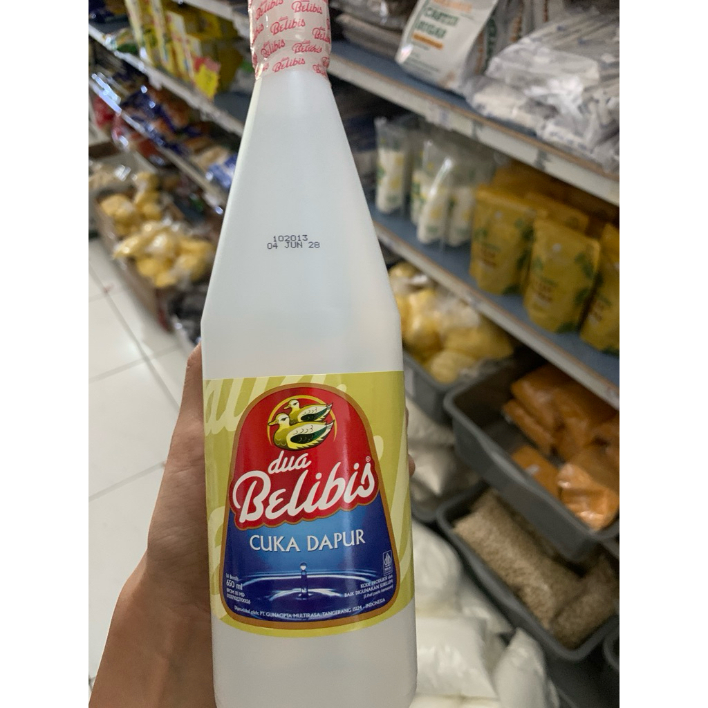

Belibis cuka dapur 650ml & 150ml