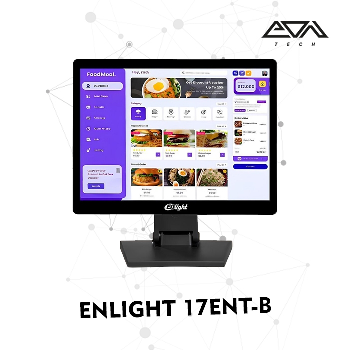 ENLIGHT 17ENT-B Monitor (17"/HD/60Hz/VGA/HDMI/USB TYPE-B (TOUCH SCREEN)