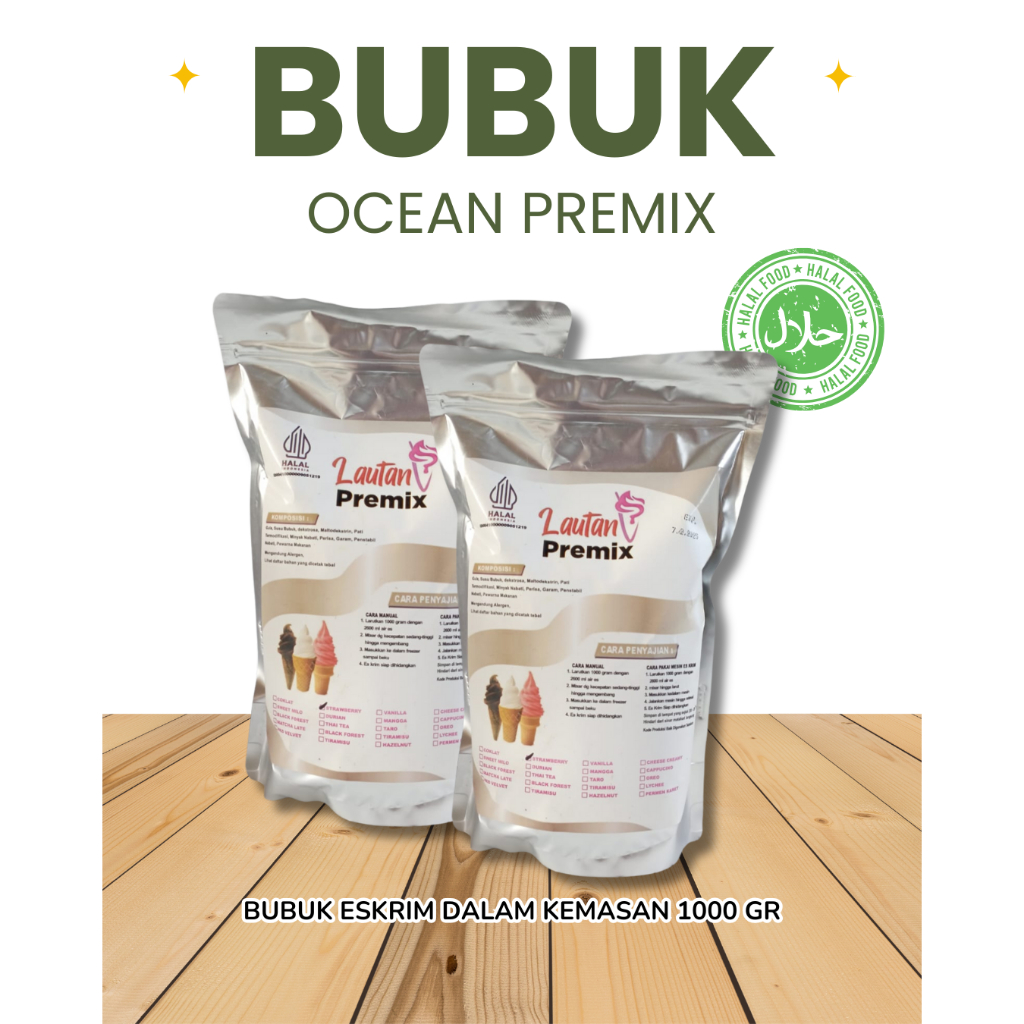 

Bubuk Es Krim Instan Lautan Premix