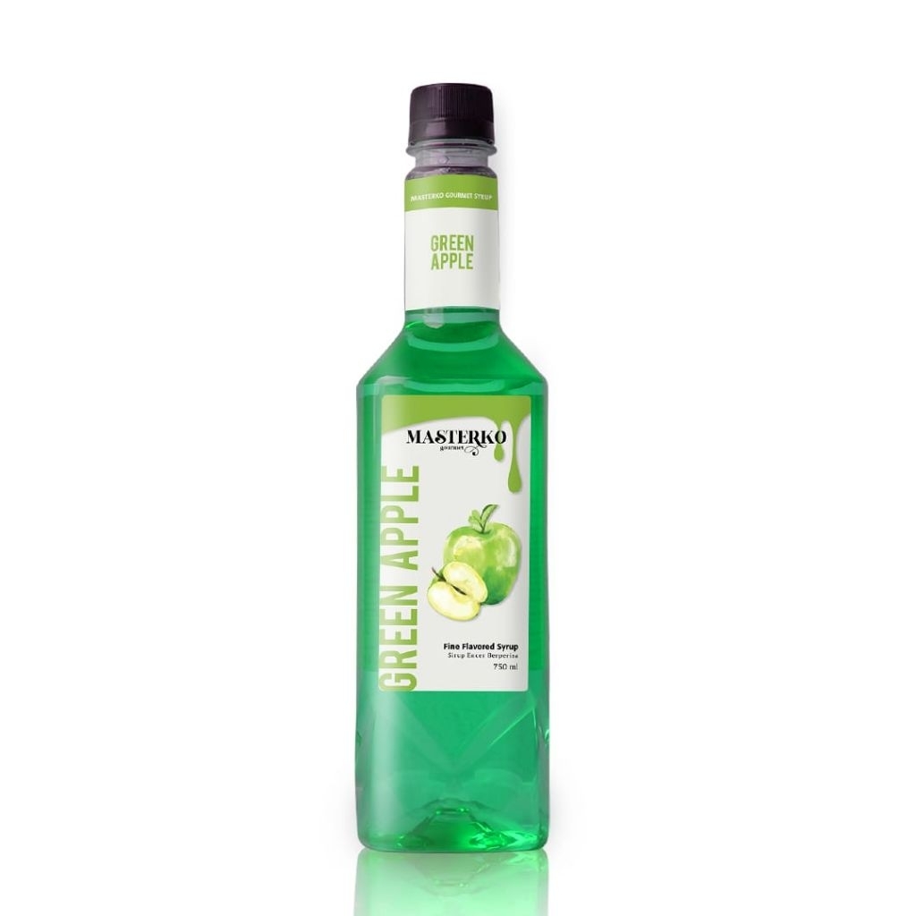 

Masterko Gourmet Syrup Green Apple Flavour ( Sirup Masterko Rasa Apel Hijau )