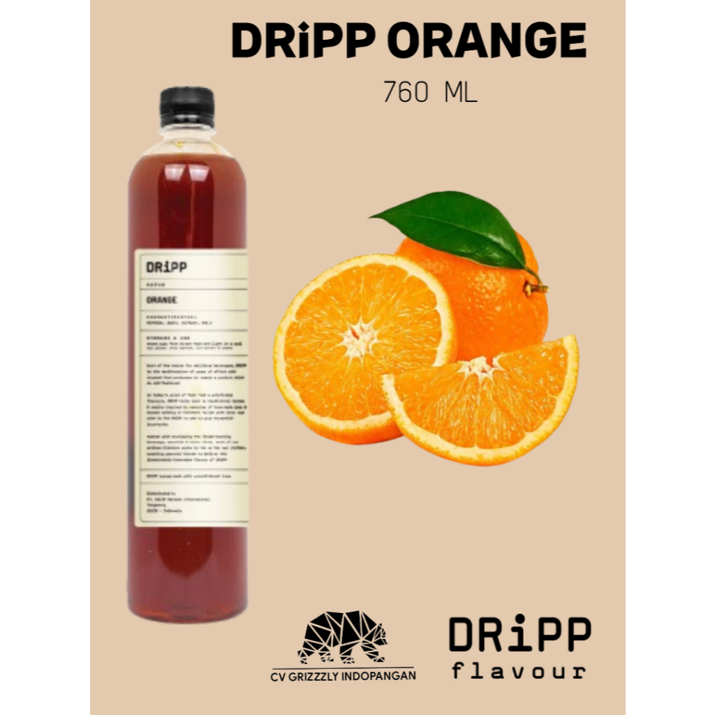 

DRiPP Orange Syrup