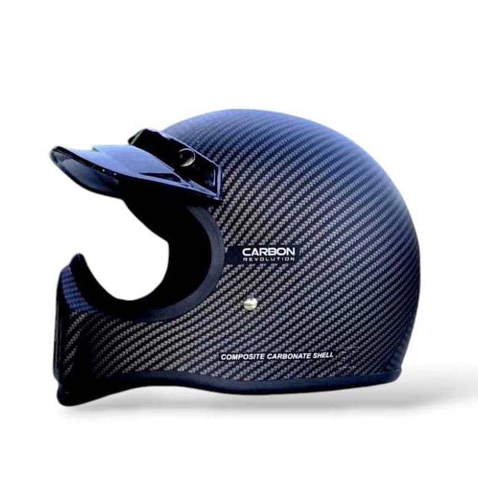 Helm Js Full Face Cakil Carbon / Helm Carbon/Helm Cakil