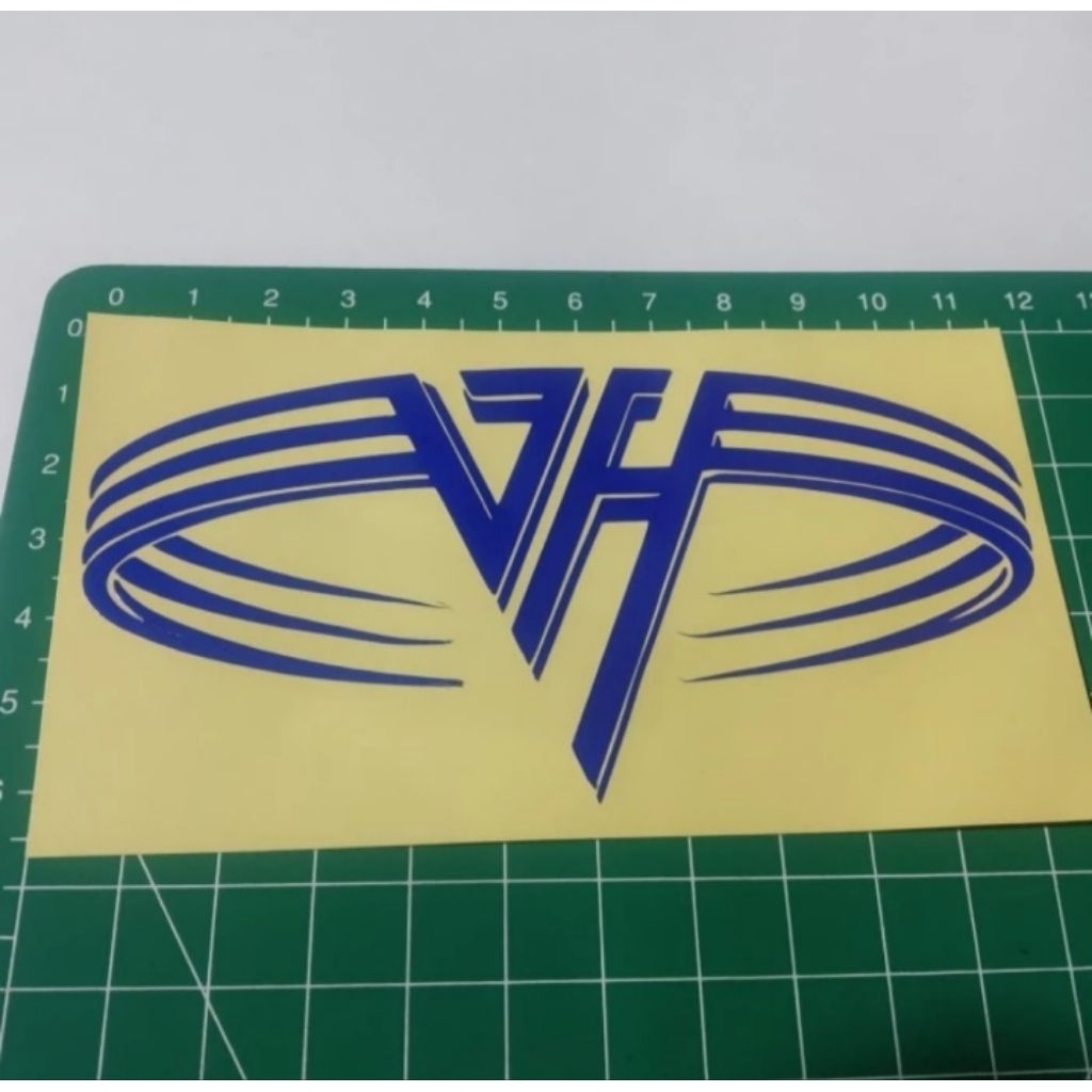 

stiker cutting van halen