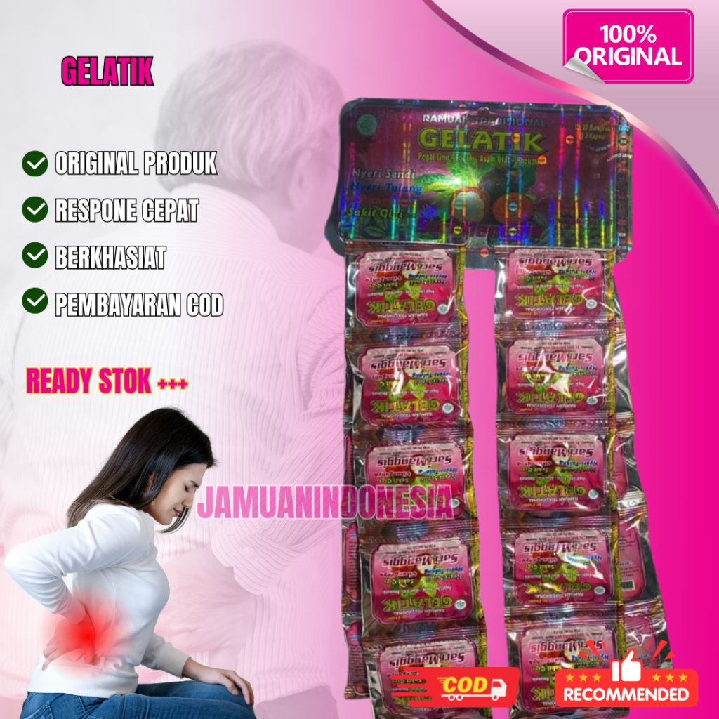 

Gelatik Sari Manggis Kapsul Original Asam Urat Encok Sakit Pinggang