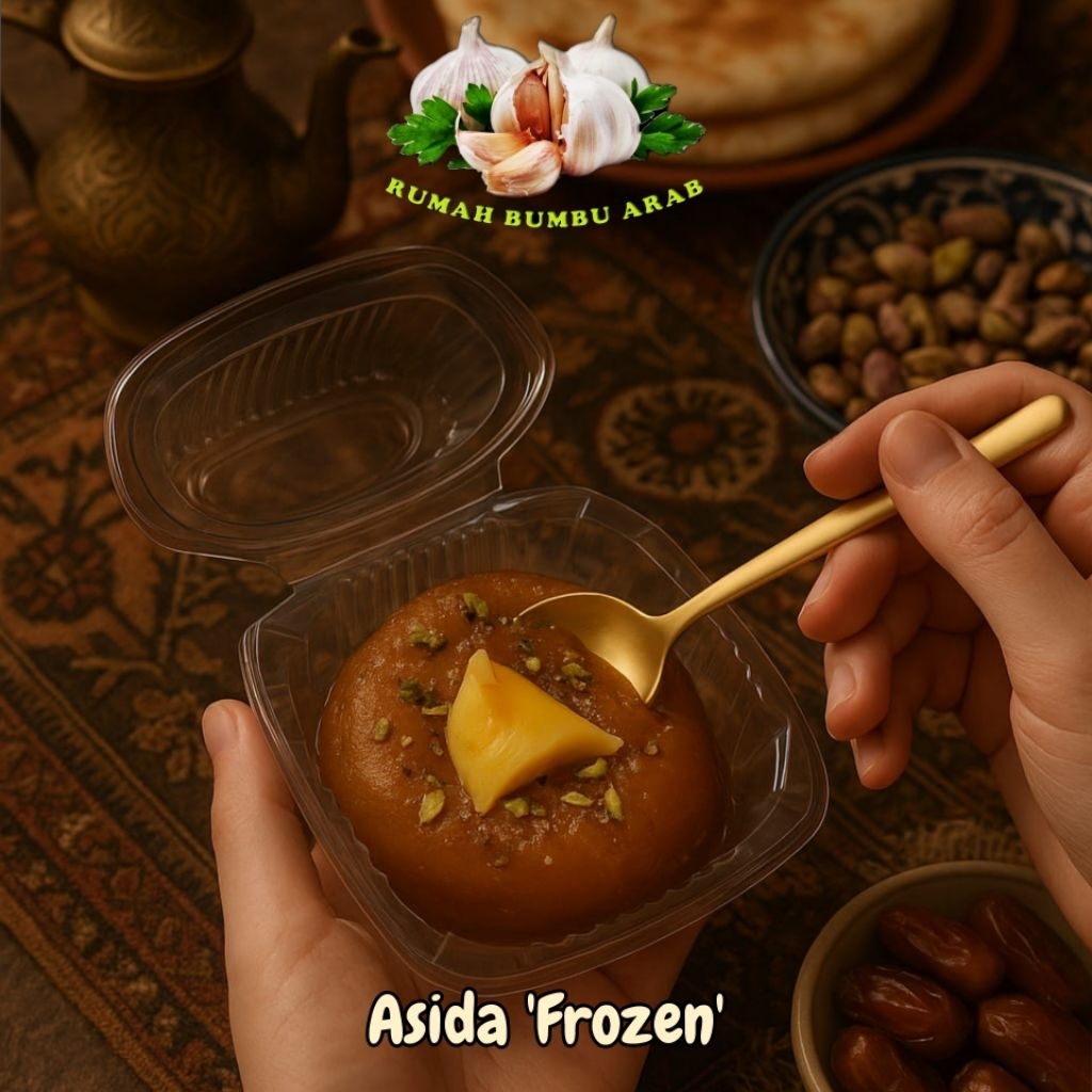 

Asida Camilan Arab 'Frozen / Beku' KHUSUS GOJEK - GRAB