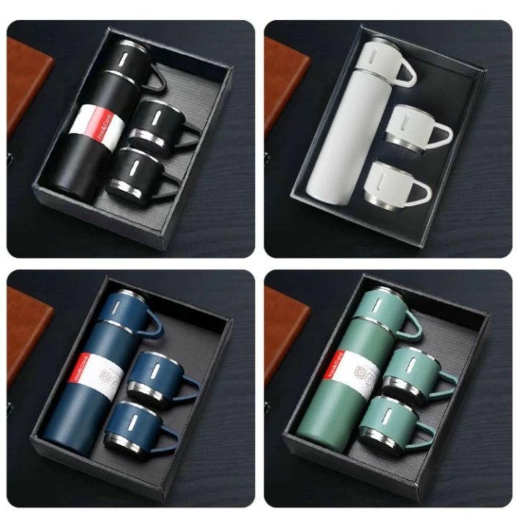 Termos Vacuum Flask Set Thermos Sultan Gift Box Hampers Botol
