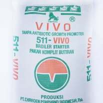 vivo511 goni an kemasan @50kg pakan ayam pedaging