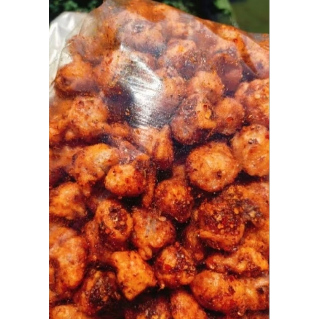 

SIOMAY MINI KERING PEDAS GURIH SNACKS CEMILAN KERING