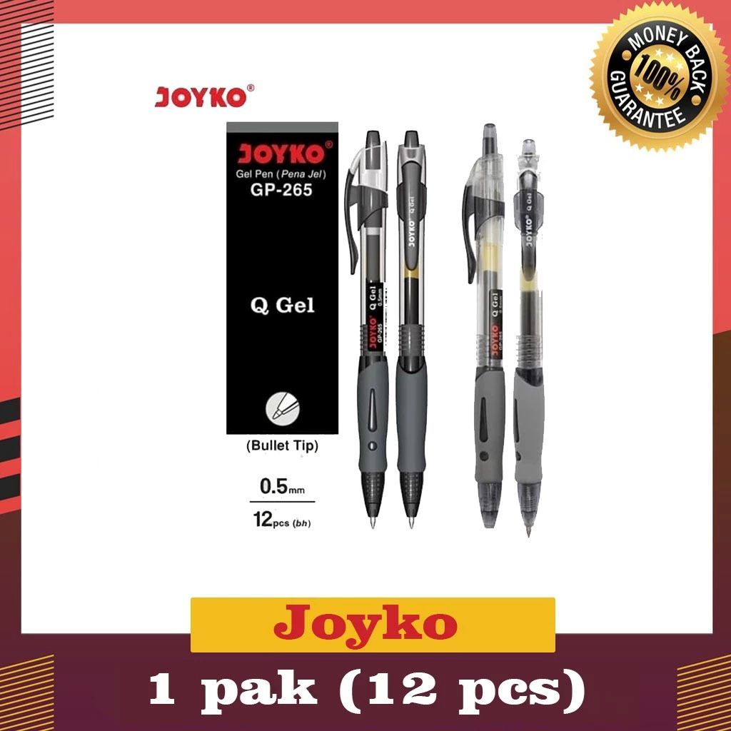 

12pcs) pulpen gel Joyko GP-265NT/pen joyko GP-265NT/pulpen cetek joyko