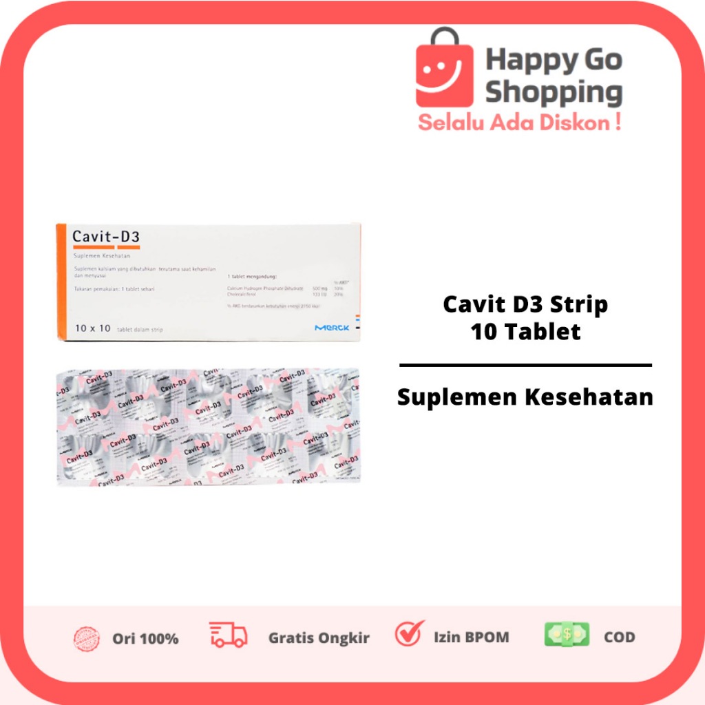 Cavit D3 Strip 10 Tablet