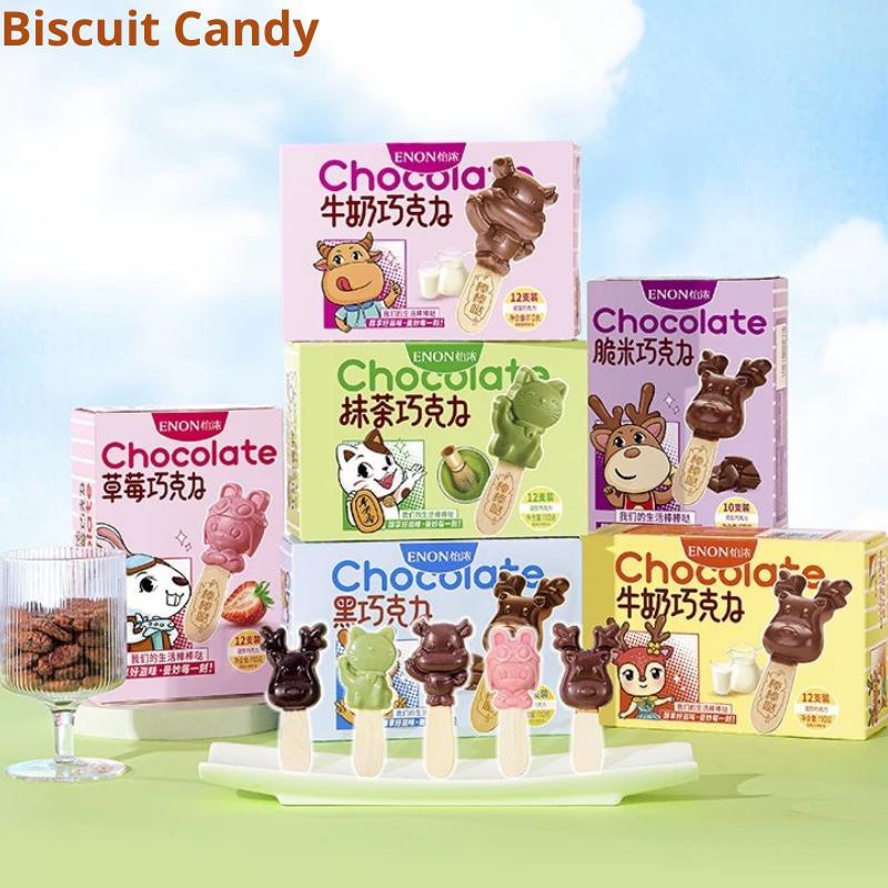 

[ toko snack jkt] COKLAT ENON STRAWBERRY CHOCOLATE / MILK / DARK / WHITE MILK / MATCHA CHOCOLATE CHARACTER