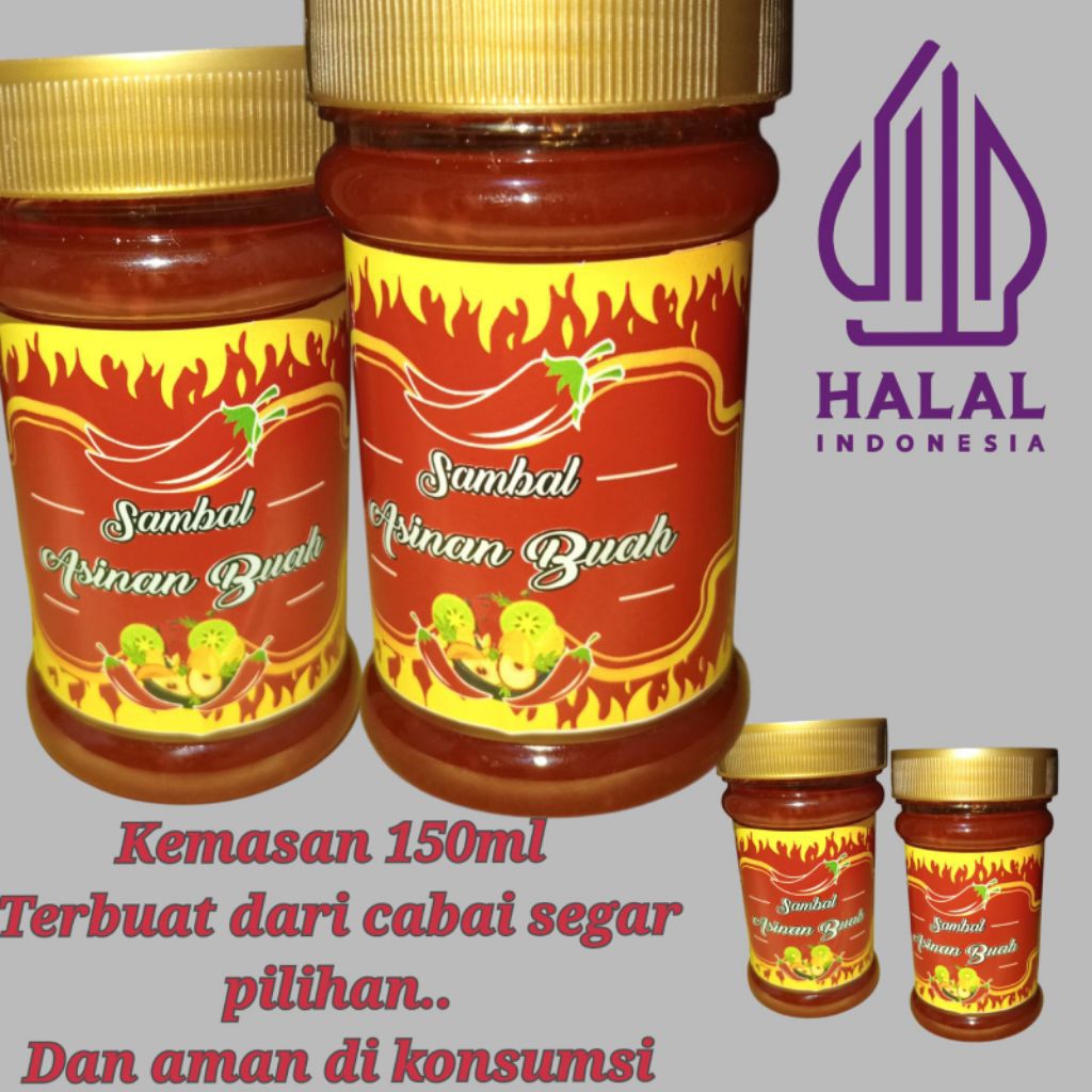 

SAMBAL ASINAN BUAH