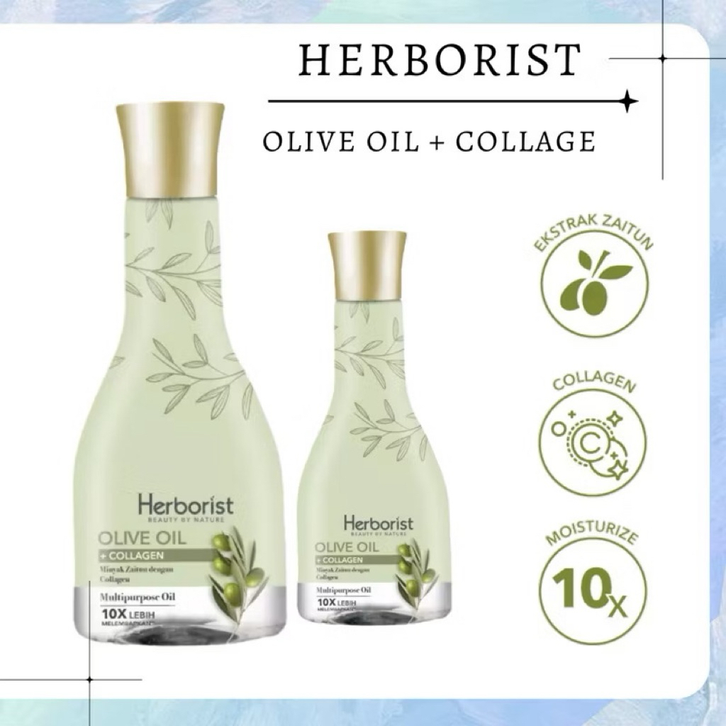 Herborist Olive Oil Plus Collagen 150ML (Besar)