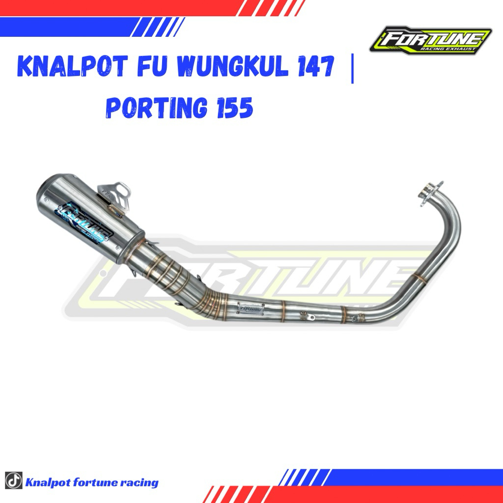 Knalpot racing satria fu karbu