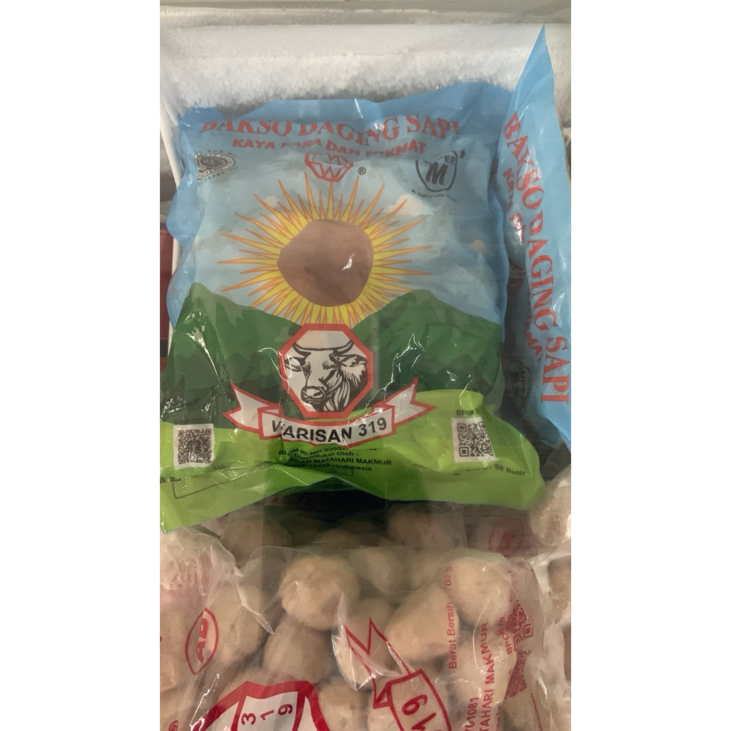 

Bakso Warisan 319 Super M Biru isi 50