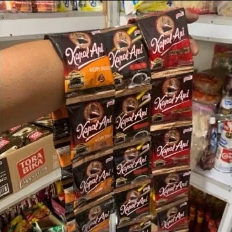 

Kopi kapal api renceng isi 10 sachet
