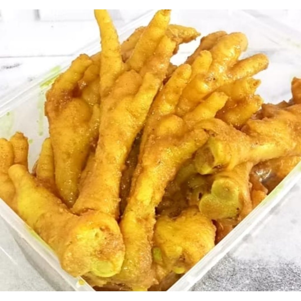 

Ceker Ayam Ungkep Bumbu kuning 1 kg