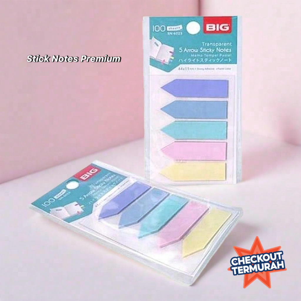 

Sticky Notes PET Index Warna Pastel/Sticky Notes PET Cute/ Index Mark/ Tab Penanda Buku