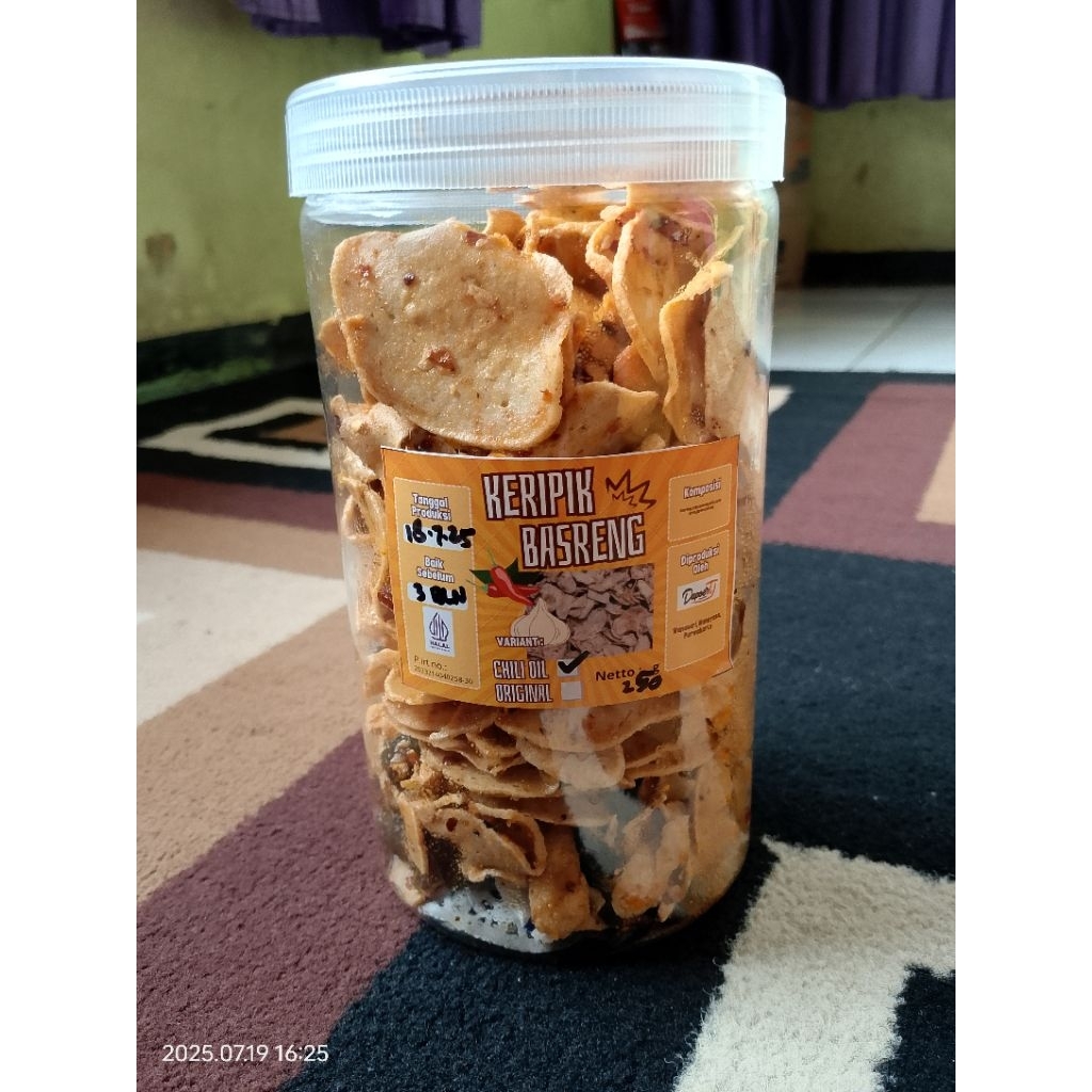 

#keripikbasrengtoples