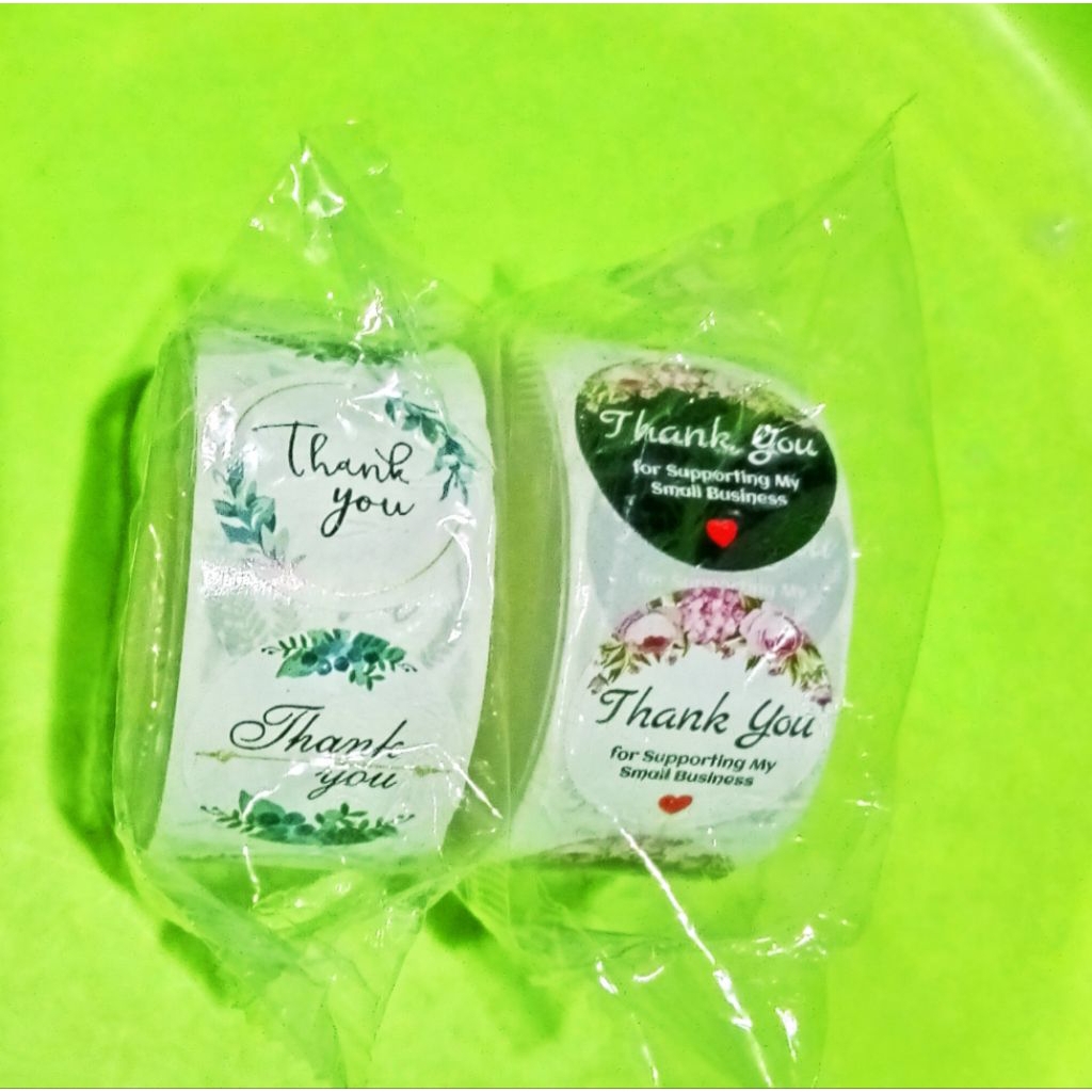 

[500pcs] STIKER/STICKER thankyou