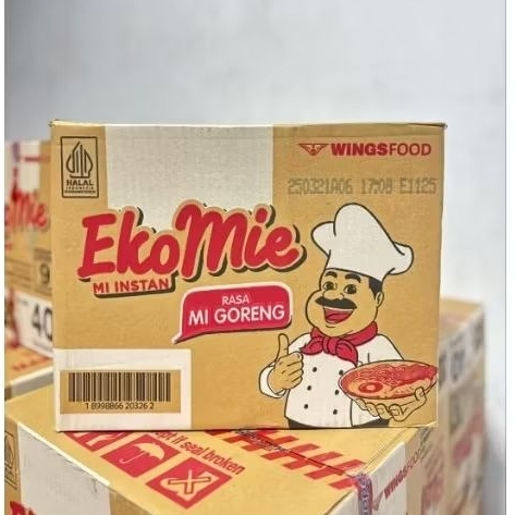 

(1 dus isi 40 bungkus) Eko mie goreng