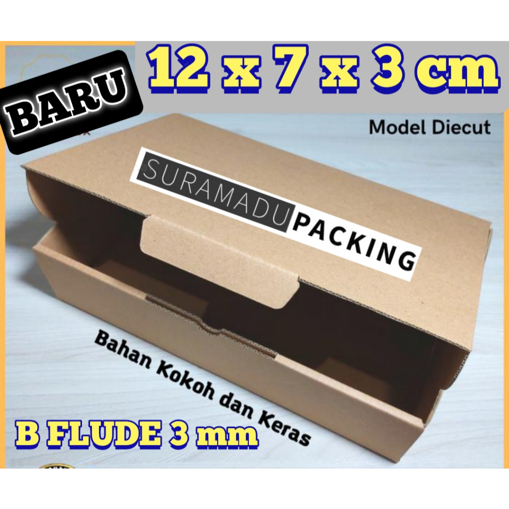 

Kardus box packing DIE CUT 12x7x3 cm bahan B-flude 3mm DIE CUT PIZZA kardus box packing Die cut pizza Kardus box karton packing 12x7x3 cm Packing Polos dan Tebal 3mm B FLUDE