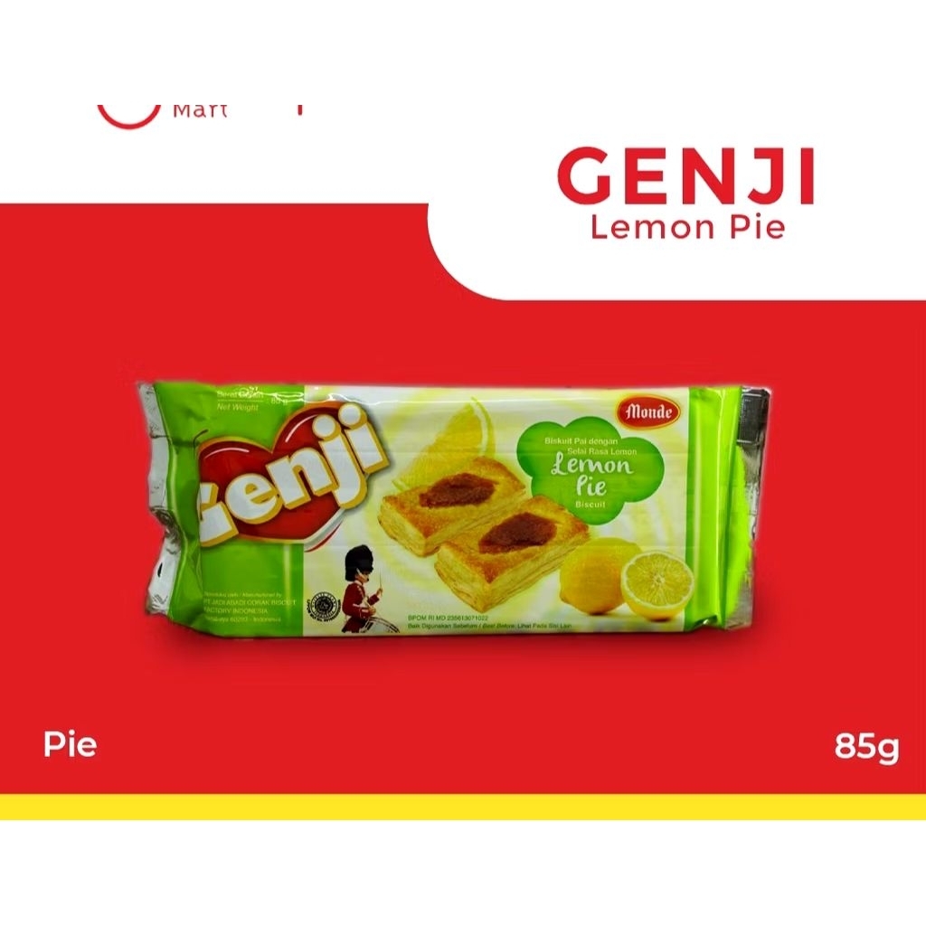 

Monde Genji LEMON Pie 85 gram