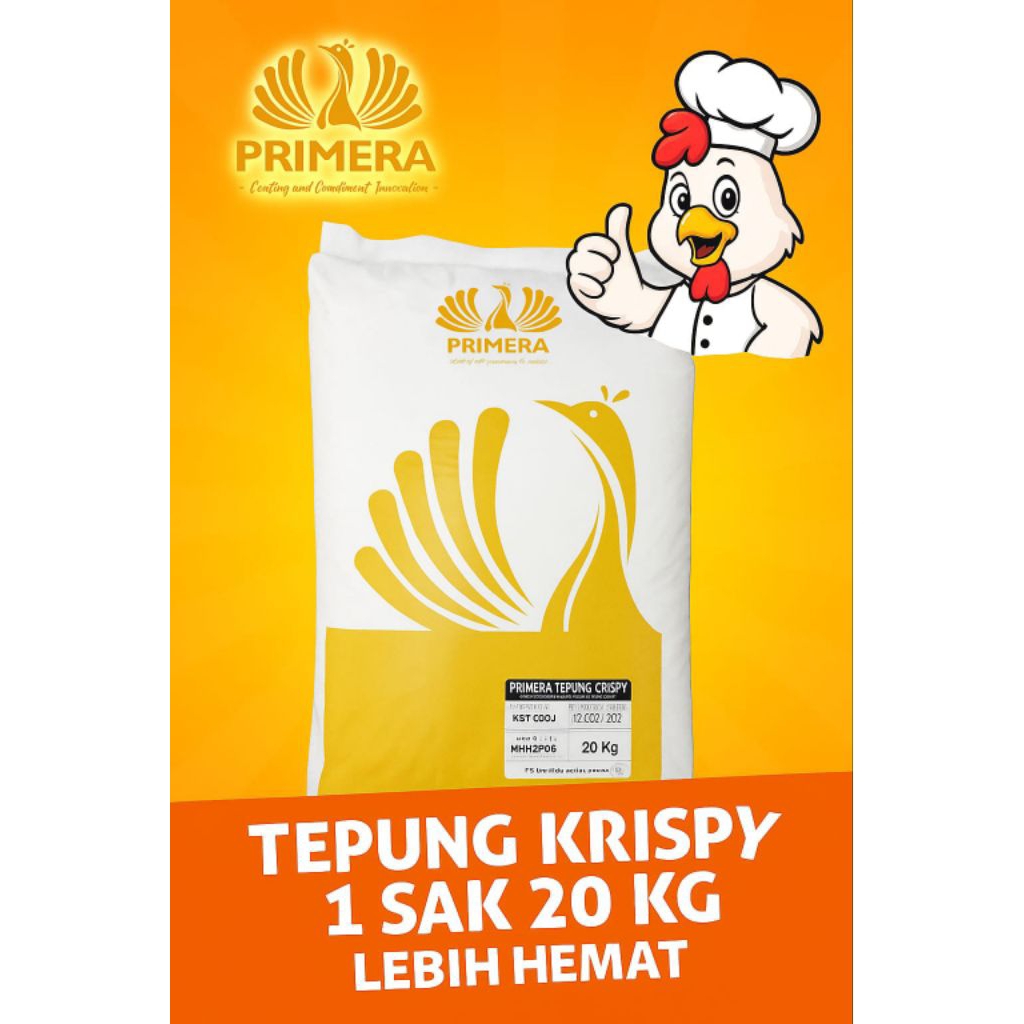 

Tepung Crispy 1 Sak 20 KG – Kentucky ala KFC, Cocok untuk Usaha