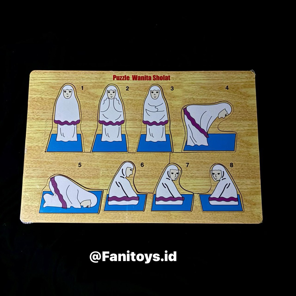 Puzzle Wanita Sholat