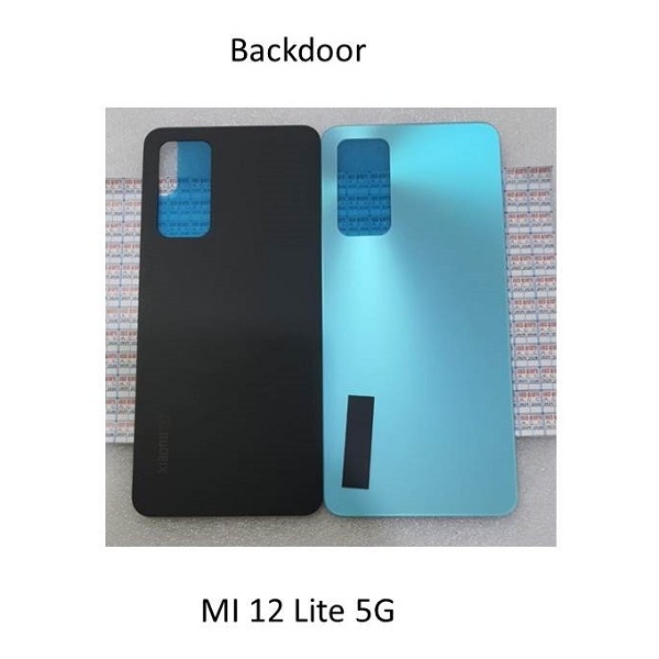 Backdoor MI 12 Lite 5G Tutup Belakang Cover MI 12 Lite