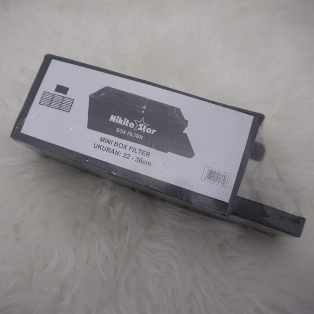 Box Filter kosong Kecil aquarium ikan hias cupang chana maru ys red barito pulcra auranti