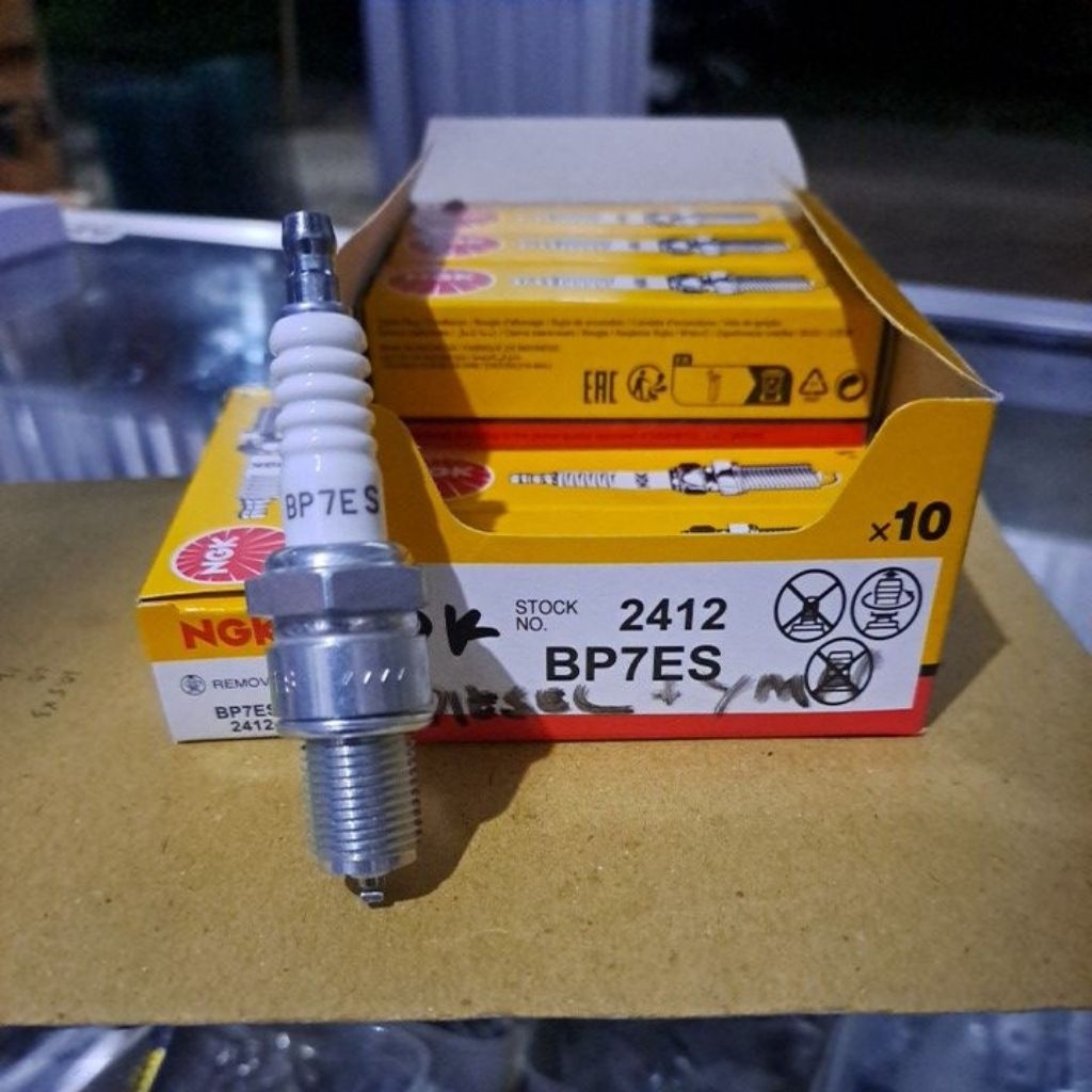 Busi 2412 BP7ES 100%ASLI NGK