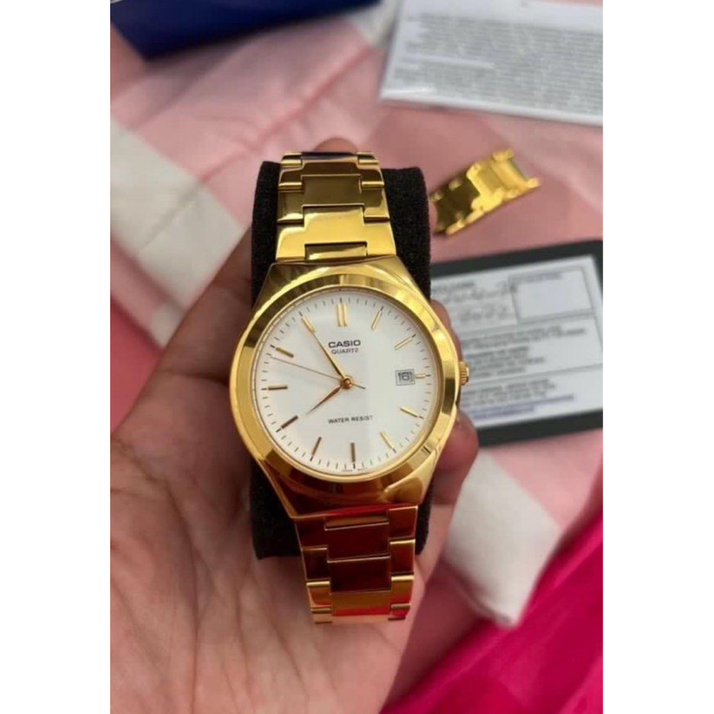 JAM CASIO MTP-1170N GOLD ORIGINAL