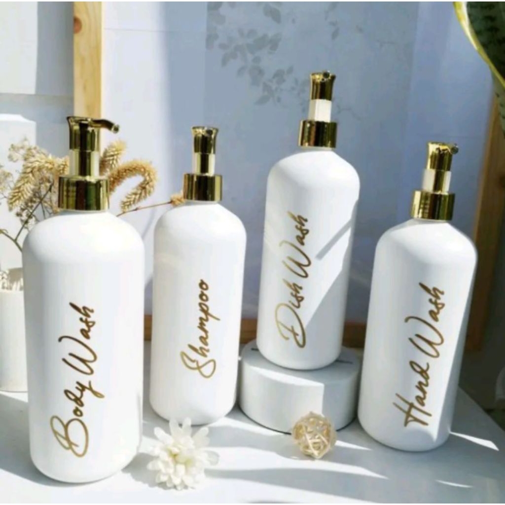 BOTOL SABUN CAIR BOTOL SABUN AESTHETIC BOTOL SABUN MANDI