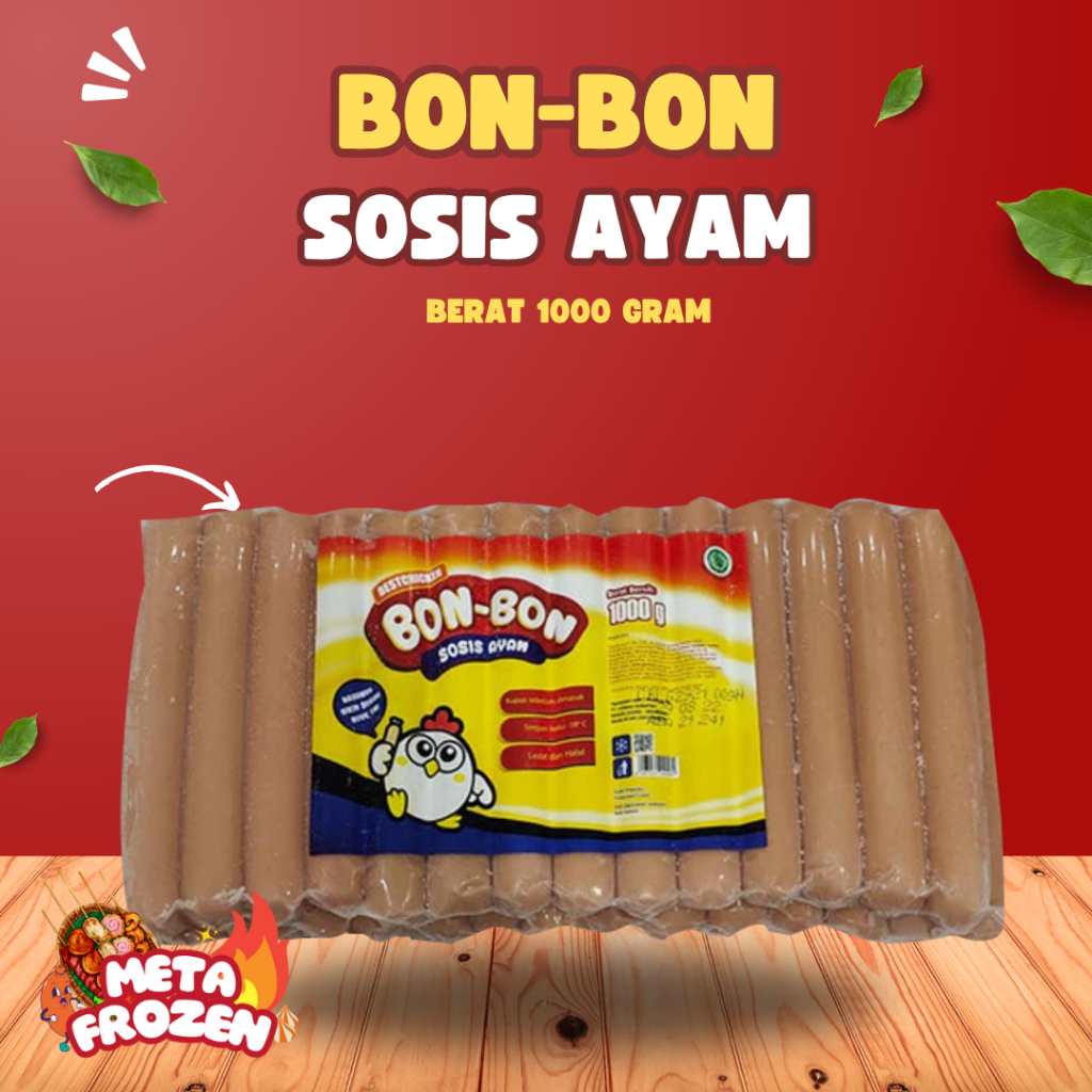 BON BON Sosis Ayam  1 KG