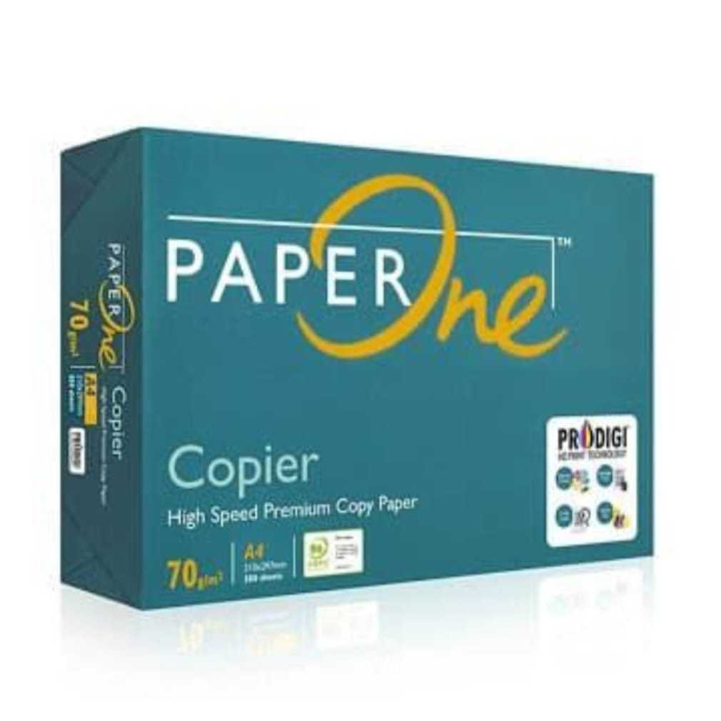 

Kertas Fotokopi PaperOne Paper One A4 70 gr 70 gram 70gr 70gram (Harga per 1 Rim)