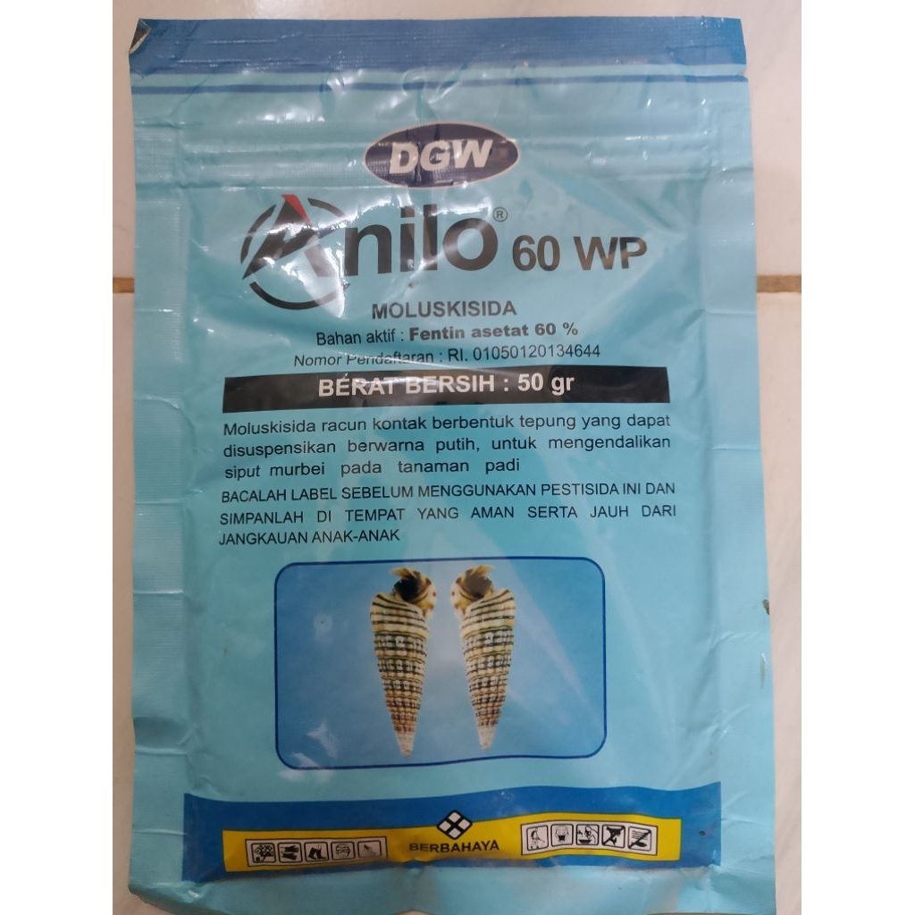 Obat Keong Anilo 60WP Kemasan 50gr | Moluskisida