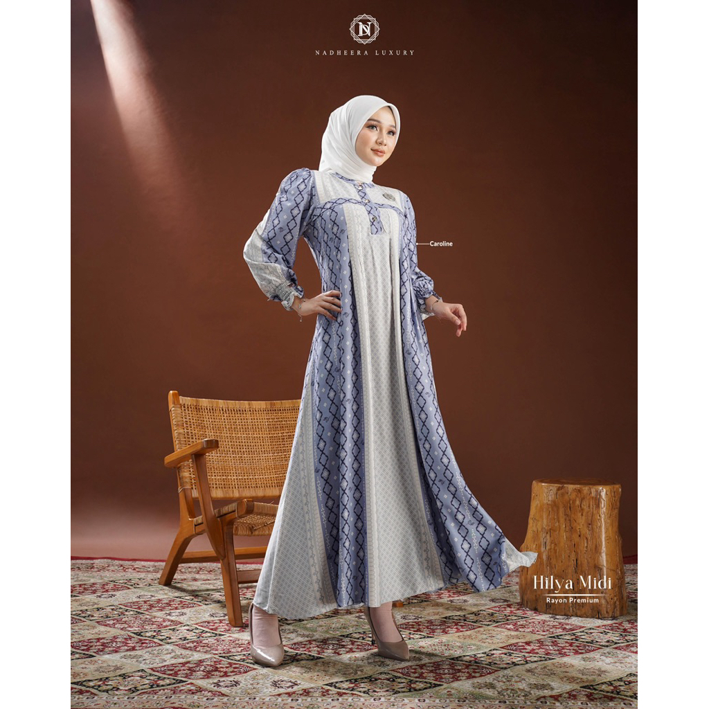 HILYA SERIES//GAMIS TERBARUU MEWAH//ORI NADHEERA