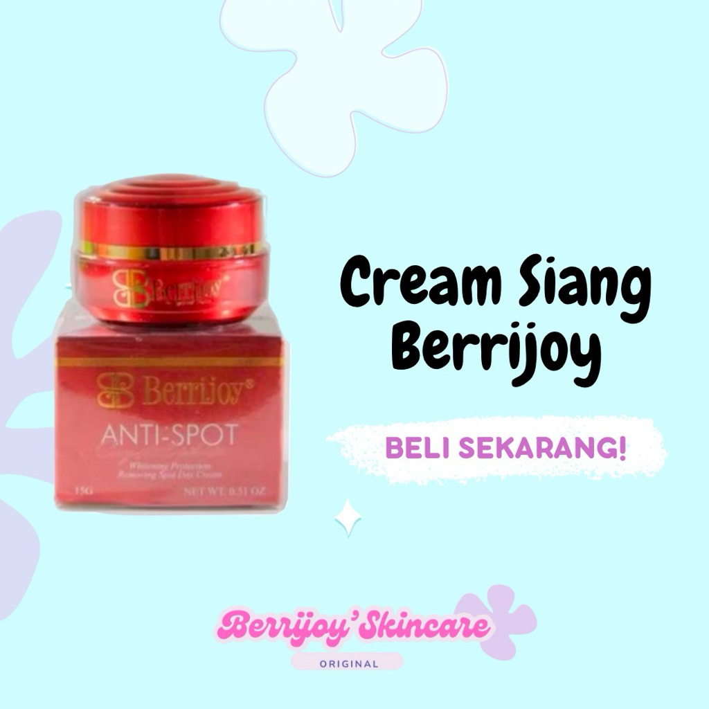 Day Cream Berijoy Skincare