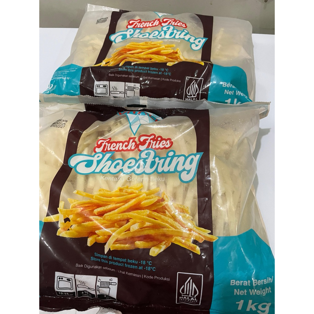 

Vitalia Shoestring Kentang Beku Kemasan 1KG