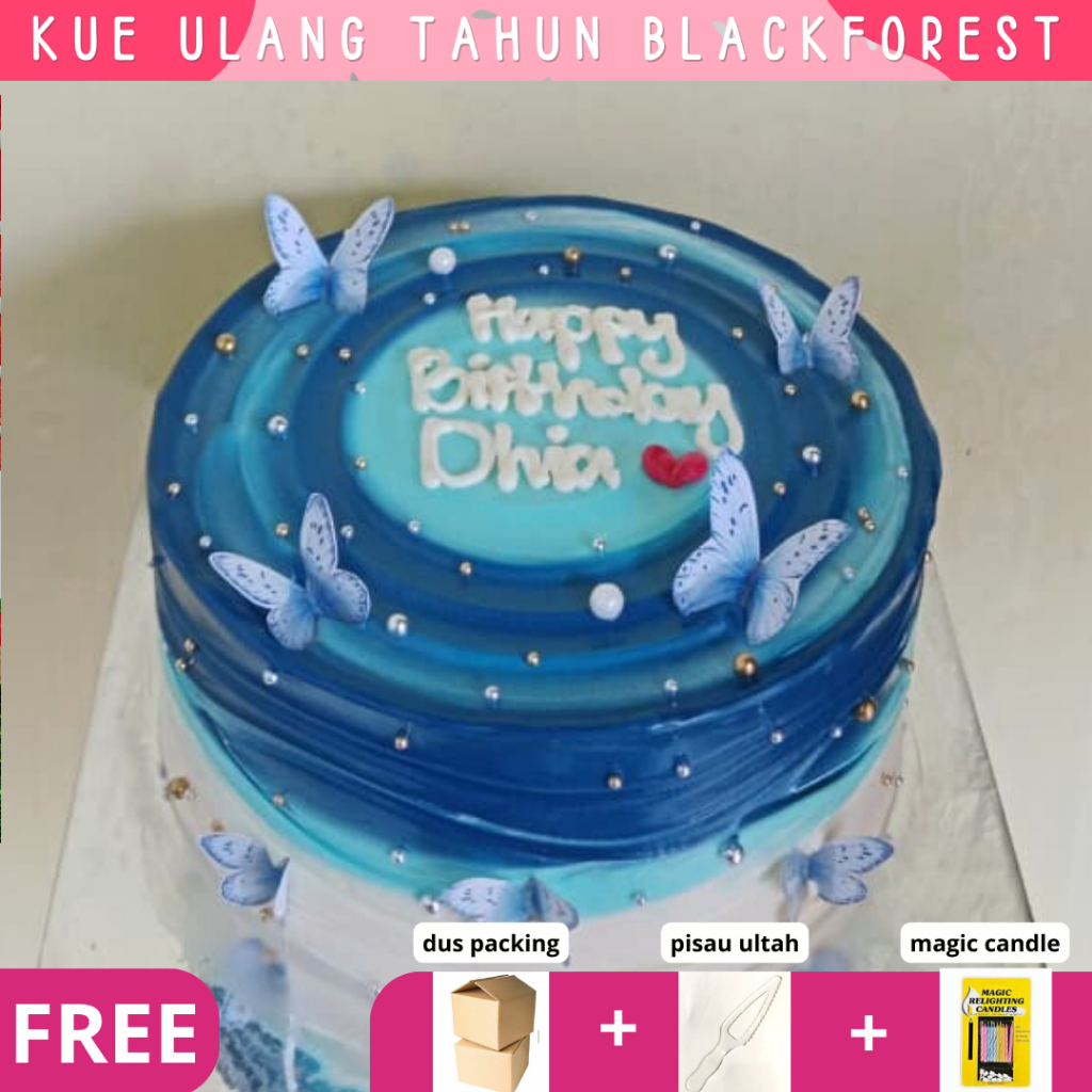 

Korean Cake / Kue Ulang Tahun / Birthday Cake / Blackforest / Kue Ultah / Blackforest Coklat