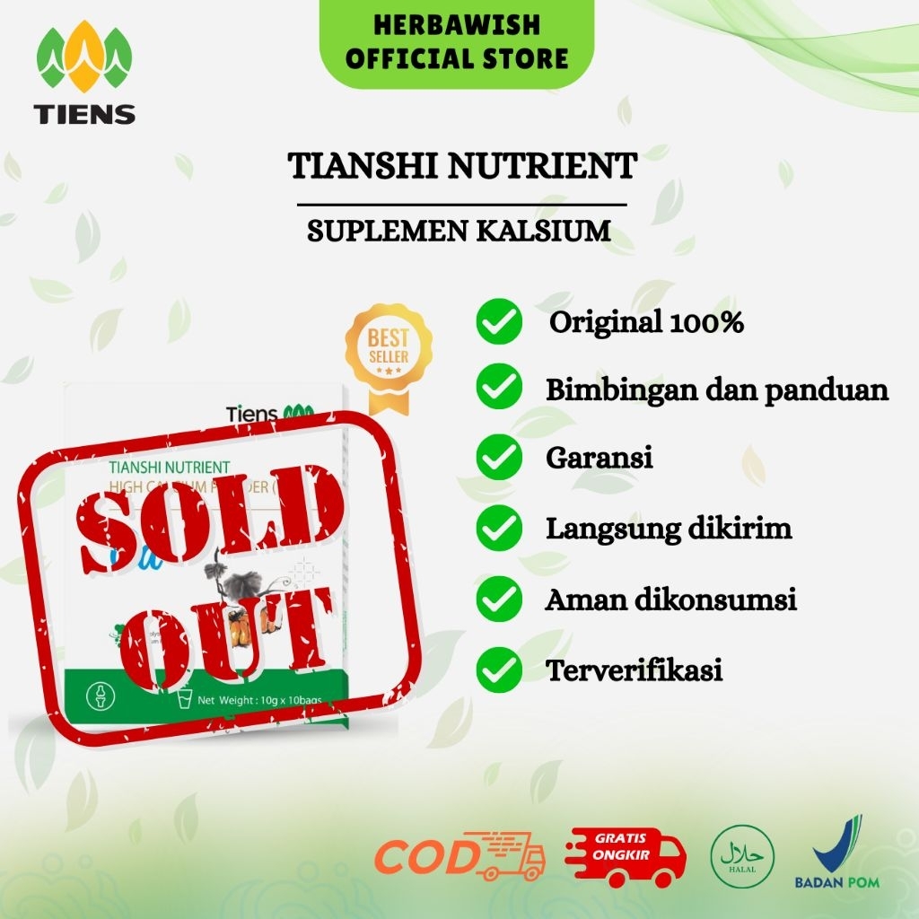 

PENINGGI BADAN TIENS 3X LEBIH AMPUH | SUSU KALSIUM MEMBANTU PERTUMBUHAN TINGGI BADAN